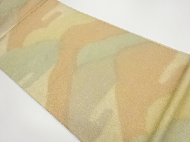 山並み模様織出し袋帯